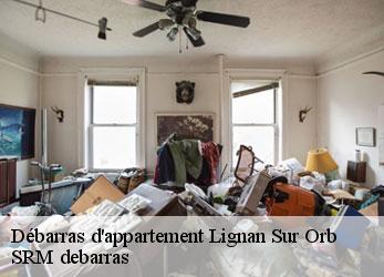 Débarras d'appartement  lignan-sur-orb-34490 SRM debarras