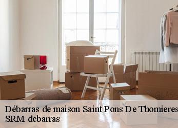 Débarras de maison  saint-pons-de-thomieres-34220 SRM debarras