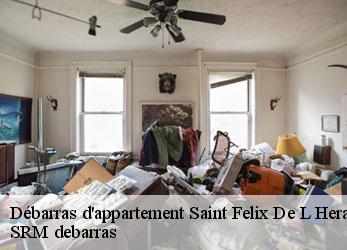 Débarras d'appartement  saint-felix-de-l-heras-34520 SRM debarras