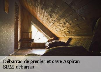 Débarras de grenier et cave  aspiran-34800 SRM debarras