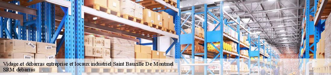 Vidage et débarras entreprise et locaux industriel  saint-bauzille-de-montmel-34160 SRM debarras