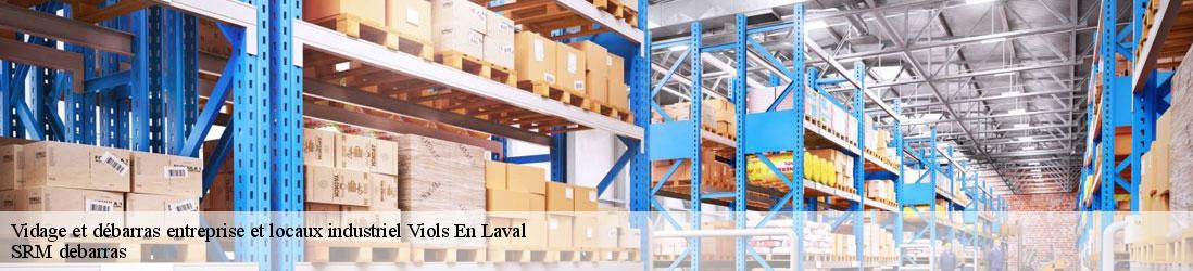 Vidage et débarras entreprise et locaux industriel  viols-en-laval-34380 SRM debarras